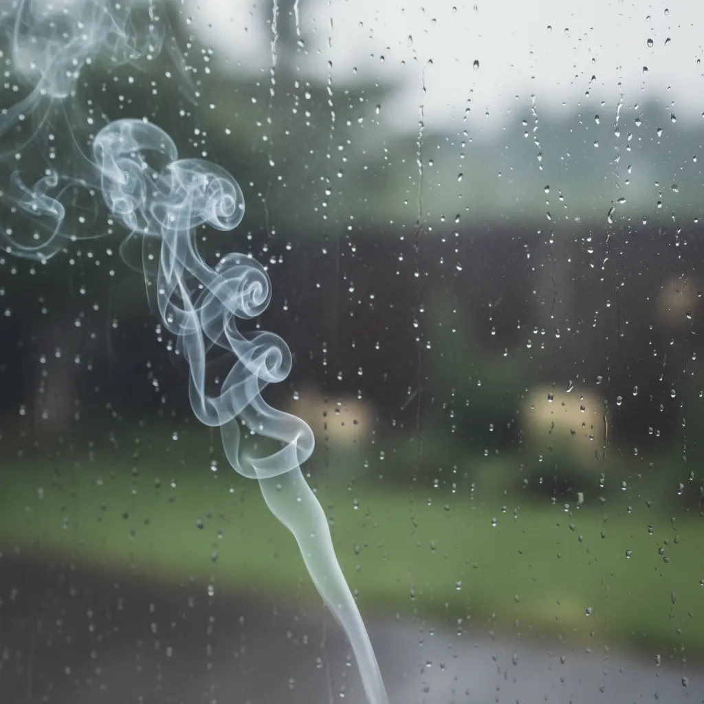 雨の日はお香を焚く——梅雨・雨粒・湿気と香りのすすめ - Incense
