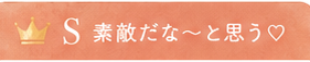 S 王道