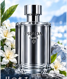 PRADA プラダ オム オーデトワレの香水ボトル