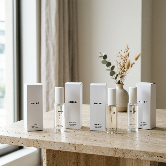 【完全版】SHIROの人気香水はどれ?定番3種の違いと選び方を徹底比較 - perfume