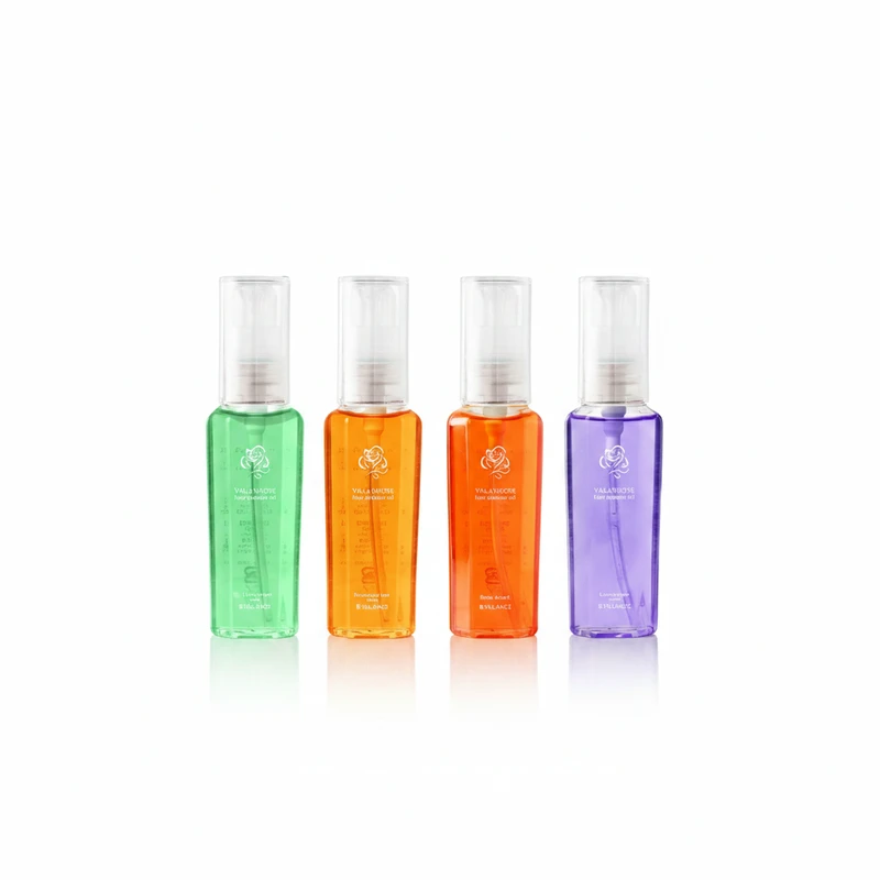 香りから選べる バランローズ ヘアエッセンスオイル 50 ml (単品) ヘアオイル アウトバストリートメント ストレート 補正 オーガニック ローズオイル 洗い流さない 保湿 乾燥 アルガンオイル ローズ ラベンダー 金木犀 ジャスミン VALANROSE