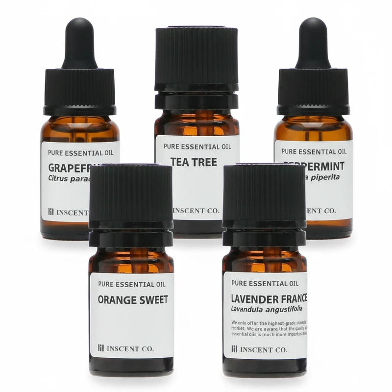 その他 お試し よりどり5本セット (各5ml) エッセンシャルオイル 精油 アロマオイル 全30種 メール便 (追跡番号付き) 代金引換不可 アロマディフューザー アロマ加湿器