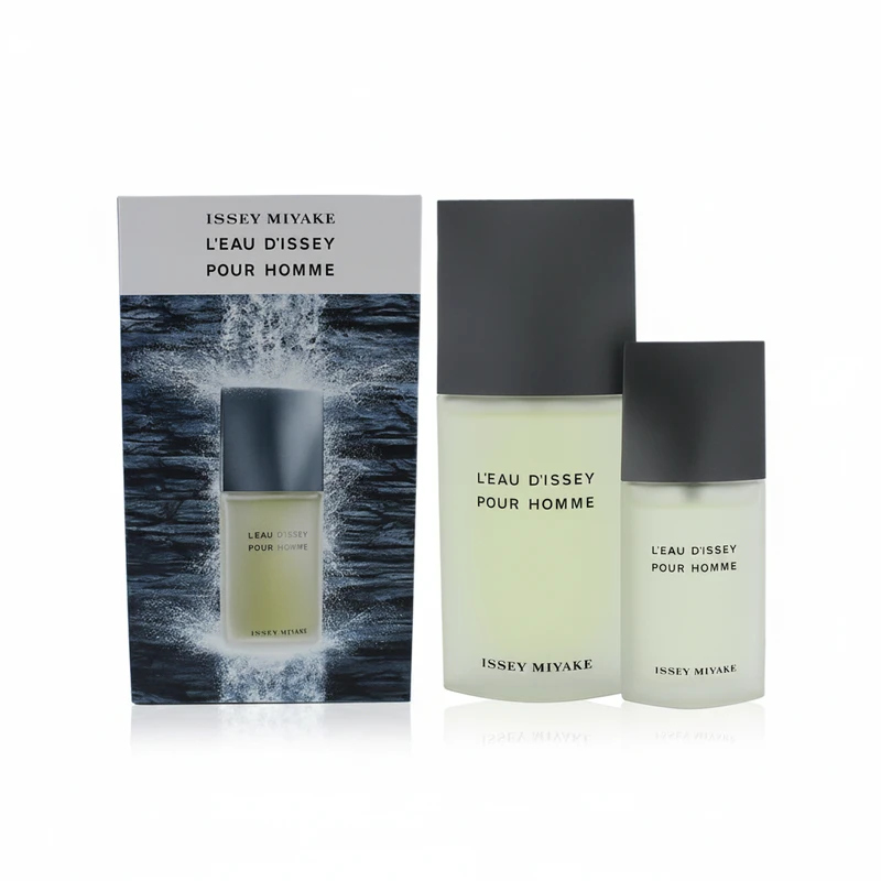 ISSEY MIYAKE Leau Dissey Pour Homme for Men - 2 Pc Gift Set 4.2oz EDT Spray, 1.3oz EDT Spray